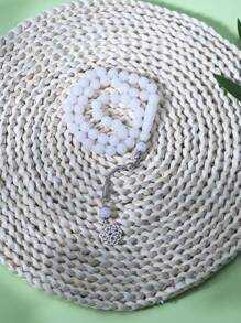 Tasbin 1pc Acrylic Islamic Prayer Beads, Muslim Prayer Beads For Daily Worship (Multiple Colors)