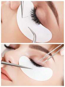 200/10 件装睫毛延长胶眼膜，睫毛延长隔离保护工具 - 彩色 - 查看 4