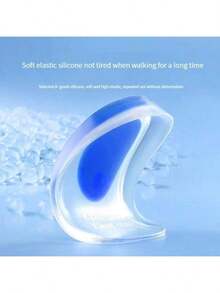 1 Cặp lót giày silicon unisex, giảm khó chịu ở chân, miếng lót giày cao gót, miếng lót tăng chiều cao. - Nhiều màu - Xem 8