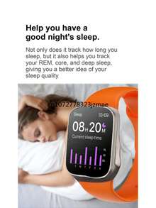 Reloj Smartwatch Inteligente M69 Pro Max - Naranja - Ver 4