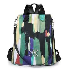 Women's Fashion Multi-Functional Large Capacity Shoulder Bag, Lightweight Anti-Theft Travel Backpack - Multicolor - View 16