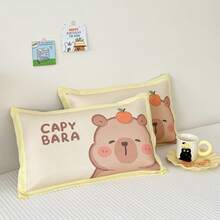 1pc Ice Silk Children/Toddler Pillow (With Core), Cartoon Print Baby Pillow, Infant Pillow, Kids Pillow, Kindergarten Nap Pillow, Student Pillow, Suitable For Spring & Summer - HSH-ice Silk Pillow - View 13