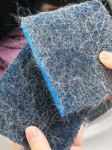 Cattura peli d'animale riutilizzabile e lavabile, accessorio essenziale per la lavanderia per lavatrice, pulizia di abiti - Multicolore - Visualizzare 4