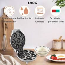 Máquina para hacer 7 Donas Yimex - Blanco - Ver 5