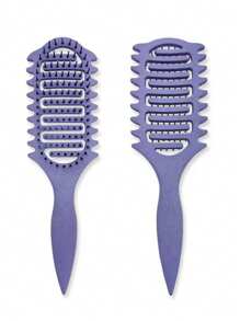 Lightweight Curly Hair Brush – Vent Design For Fast Drying, Curl Defining & Gentle Styling, Great For Summer, Travel & Everyday Use