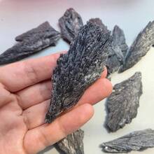 1/2/3/4/5oz Bohemian Feather-Like Black Tourmaline - Natural Crystal Raw Stones, Root Chakra Power, Ideal For DIY Projects