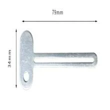 Metal Tube Squeezer, Handheld Toothpaste Cream Dispenser, Hair Dye Paste Applicator, Key Style Squeezer Home Bathroom Decor Fall Decor Back To School - Multicolor - View 5