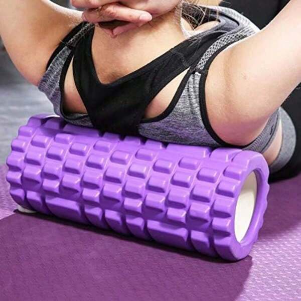 Muscle Massage Foam Roller Massager Suitable For Yoga Pilates Wine Home Sports Fitness Tools(30cm)