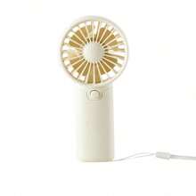 1pc Unisens Universal Solid Color Fan Your Benchtop Plaza Handheld Fan, Portable And Battery-Powered Cooling Fan (No Battery Required) For Summer Outdoor Activities, Beach Sports, Office, School, Beach, Pool Parties And Daily Holiday Gifts Summer Cooling,Beach,Travel