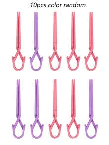 20/10/5pcs New Nail Polish Finger Protection Clips Non-Slip Durable Cute Convenient Multiple Colors Mixed Hair Nail Tools