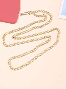 1pc Metal Detachable Shoulder Strap Phone Lanyard, Anti-Lost Edition