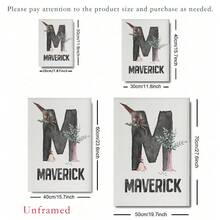 Custom Canvas Wall Art - Personalized Dinosaur Wall Art, Boys Room Decor, Set Of 3 Prints, Custom Name Poster, Dinosaur Print, Nursery Wall Art, Dinosaur Decor Frameless, High Quality Material, Unique Gift Idea Gifts Birthday Graduation Optional Frame,Graphic Print - Multicolor - View 3