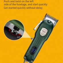 (Set Includes Foot Shaver And Grooming Scissor)Professional Cordless Pets Hair Trimming Clipper–10W Motor With Stainless Steel Blade | Smart Power Indicator, Rechargeable | Rabbits Dog Cat Hair Trimmers - Multicolor - View 4