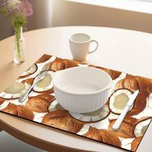 1 buc. Covoraș absorbant pentru uscare, covoraș pentru aparat de cafea, model de desene animate, covoraș de scurgere pentru cafea făcută manual, covoraș de uscare pentru blat de bucătărie, covoraș de scurgere anti-alunecare rezistent la căldură, tampon de scurgere de diatomite, ascunde petele, covoraș de drenaj de bucătărie foarte puternic, covoraș de vase ușor de curățat, potrivit pentru bucătărie, petreceri, petreceri, bar, decor acasă, petreceri