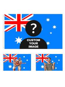 1pc Custom German,French,Spain,British,Italian,Poland,Australia Flag Custom Outdoors Flag Add Your Own ImageText Home Indoor Outdoor Flag,Multi-Functional, Anti-Mold,Ornamental,Exquisite,Stylish,High-Quality,Adorable,Modern,End Of Summer