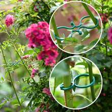 200pcs Plant Clips For Climbing Plants, Gardening Clips For Tomatoes, Plant Support Clips For Securing & Supporting Vegetables - Multicolor - View 5