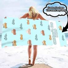 Current Platform Eligible For Free Shipping Privilege, Exclusive Discount. One Customizable Cute Animal Design - Personalize With Text Or Name, Ultra Soft And Fine Fiber, Quick-Drying And Lightweight, Perfect For Camping, Travel And Beach Days, Tropical Pattern, Travel Towel | Charming Illustration | Ultra-Fine Fiber Towel, Personalized Beach Towel Bathroom Decor Summer Beach Essentials