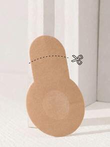 10 件女士一次性自粘胸罩乳头贴带提升胶带，无肩带露背隐形胸罩乳头贴，用于乳房提升，无缝和聚拢设计