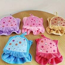 3 pezzi di asciugamani da cucina in microfibra ultra morbida - extra large, assorbenti e senza pelucchi, con simpatici motivi a cartoni animati - perfetti per cucinare, pulire e decorare la casa, strofinacci da cucina, colore e stile casuali. Adatti anche per scuola, salone di bellezza, casa, bagno, doccia, hotel, sport, essenziali per la casa, asciugamani, cura della pelle