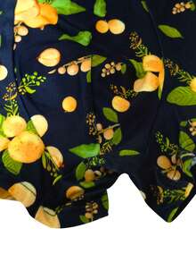 1pc New Fashionable Series Men Underwear, Fruit & Vegetable Graphic, Casual, Interesting, Cute, Polyester High Elastic Waistband Comfortable Midrise Men Boxer Briefs, Suitable For Spring, Summer, Autumn, Winter