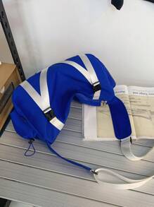 Bolso de hombro de estilo moderno 2025, marca, estilo japonés de Harajuku, bolso cruzado versátil de gran capacidad unisex, bolso de mensajero estudiantil