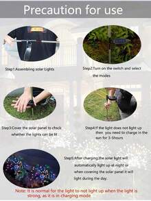 2 件 8 种模式太阳能烟花灯 150/120/90/60 LED 户外花园防水烟花灯适用于走道后院草坪景观，充满活力的树装饰棒串灯秋季装饰家居装饰户外装饰 - 太陽能煙火燈串 - 查看 8