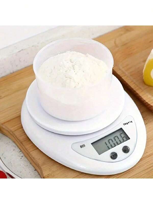 1pc Kitchen Scale, Food Scale, Precise Kitchen Weighing Scale, Portable Digital Scale, Coffee Electronic Scale, Kitchen LED Digital Scale, Baking Scale, Kitchen Accessory, Baking Tool, Kitchen Supplies Miniature Food Electronic Scale