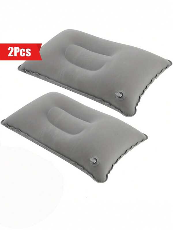 1 Stück, 2 Stücke, Muttertag, Frühling/Sommer Luxus PVC beschichtetes aufblasbares Kissen, Outdoor Camping, Wandern, Autofahren in ovaler Form, verschiedene Größen tragbar verstaubar, Geschenk für Mütter als bequemes Schlafzubehör