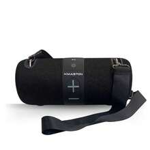 H'maston AM48 30W Portable Bluetooth Speaker With RGB LED Lights And Radio - Black - View 1