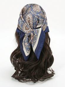 1pc Bandana Paisley Print Headband Scarf, Suitable For Daily Use For Dress - Multicolor - View 13