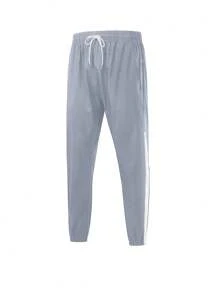 Conjunto de chaqueta con capucha y pantalones deportivos de 2 piezas para hombre, estilo informal con colores contrastados