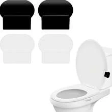 2 件马桶座圈升降器，手柄座圈升降器，马桶座圈框架升降工具，避免触摸马桶盖手柄浴室配件，适用于家庭、办公室、酒店，更卫生的生活方式，厕所如厕训练升降器，马桶升降手柄 - 彩色 - 查看 13