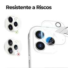 Película De Vidro 3d Lente Câmera Para iPho ne 11 12 13 14 15 Pro Max