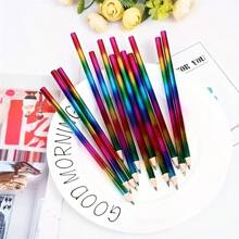 12 pezzi Matite arcobaleno multicolore, penne per dipingere, per arte, disegno, matite colorate, regali per feste, rientro a scuola