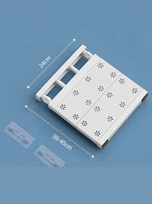 Wardrobe Nail Free Expandable Storage Partition, Kitchen Partition Board, Dormitory Cabinet, Cabinet Layered Shelf, Bathroom Storage Shelf