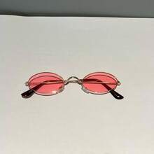 Small Round Villain  Men Women Stylish Unique  Original - Light Red - View 1
