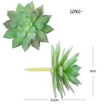 Plantas suculentas artificiales, plantas suculentas falsas y realistas sin maceta, mini suculentas para decoración de jardín, hogar, oficina, interior, boda, jardín, balcón e interior