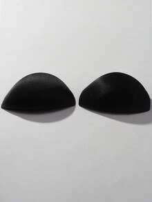 3 Pairs Seamless Sports Bras With Triangle Pads And Massage Blocks - Black - View 5