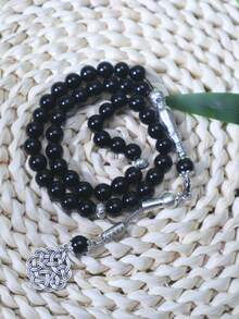 1pc Tasbin Glass Prayer Beads, Beads. Essential For Daily Prayers - Multicolor - View 9