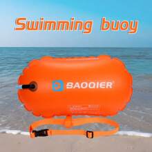 Swimming & Outdoor Water Sports Accessories - Swimming Inflatable Single Air Bag Buoy Floating Bag, Adult Swimming Float, Beach Essentials, Beach Accessories, Pool Float