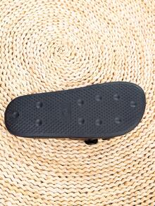 Men's Spring/Summer New Stylish Beach, Outdoor & Home Classic Two-Strap Slide Sandals - Brown - View 6