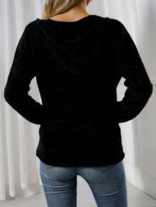 Women Sweatshirts - màu đen - Xem 2