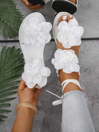 Dames veter-geweven beenband met applicatie, elegante Boho Chic Casual strand platte sandalen, geschikt voor bruiloft, feest, kantoor, thuis dragen in de zomer