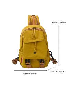 ceionkeust Unisex Fashion Practical Multi-Function Lightweight Backpack & Chest Bag, Casual 2-In-1 Crossbody Bag, Versatile New Design For Men And Women