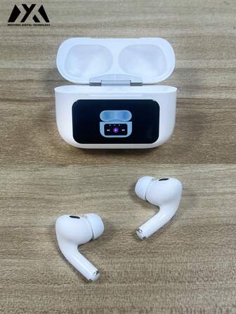 MEIYIXING MEIYIXING A9 Pro Wireless Headphones, Bluetooth 5.4, LED Display, Gaming Headphones, Sports Headphones, High-Fidelity Sound, Low Latency Earbuds, Built-In High-Definition Microphone, Waterproof, Long Battery Life, 180mAh Battery Capacity