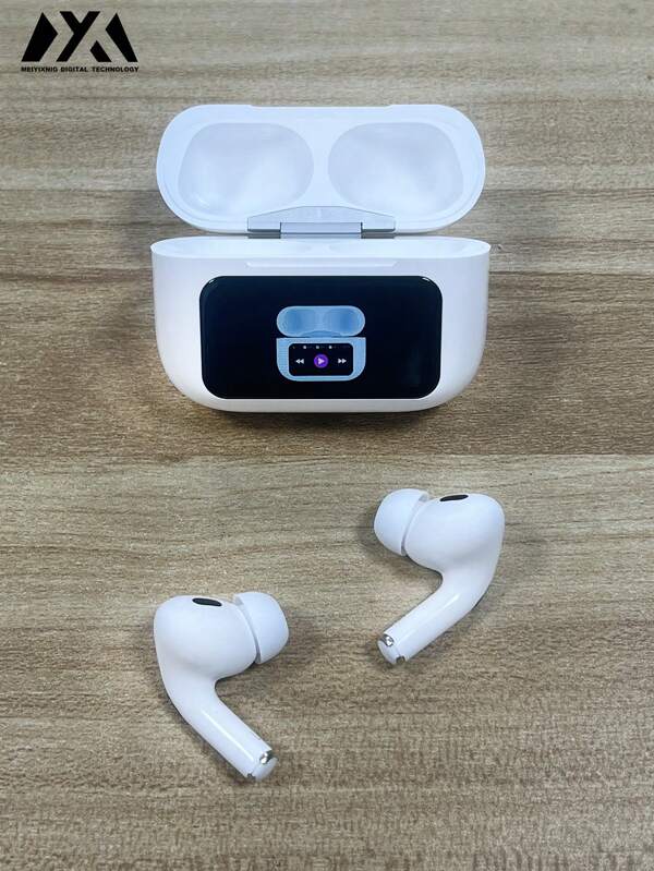 MEIYIXING MEIYIXING A9 Pro Wireless Headphones, Bluetooth 5.4, LED Display, Gaming Headphones, Sports Headphones, High-Fidelity Sound, Low Latency Earbuds, Built-In High-Definition Microphone, Waterproof, Long Battery Life, 180mAh Battery Capacity