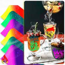 1pc Hot Temperature Sensitive Color Changing Self Adhesive Vinyl - Multicolor - View 3