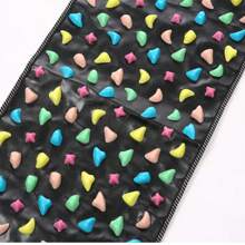 Tabla de presión de dedos, Almohadilla de masaje de pies, Equipo de fitness para el hogar, Versión súper dolorosa, Almohadilla de terapia de pies, Almohadilla de silicona de puntos de acupresión para pies, Manta para caminar