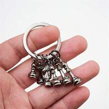 6pcs/1pc Creative Metal Faux Chess Piece Keychain Pendant, Alloy Keyring Key Chain For Men Women Leisure Game Gift Car Accessories Bag Charm School Cute Goth Y2k