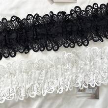 Spitze Taillengürtel für Frauen, elastisch verstellbarer Boho-Stil Gürtel, geeignet für Kleider, Anzugjacken, Mäntel, passend für Taillen von 65-100cm, ganzjährig für Sommer, Schule, Herbst, Halloween - Weiss - Übersicht 6